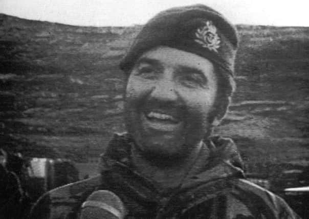 Surgeon Captain Richard Jolly during the Falklands War