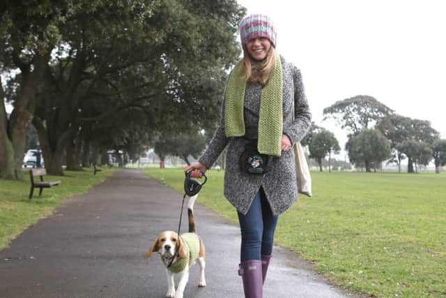 12/1/18For Stand AloneMillions of pets face an Unhappy Blue Year, says PDSAForget Blue Monday  millions of pets face a Blue Year unless their owners take steps to end their stress, obesity and loneliness, according to leading pet wellbeing charity PDSA.The warning comes on Monday 15 January  hallmarked as Blue Monday  where short,  dark days, empty pockets and dwindling New Years resolutions all add up to create the most melancholic day of the year. But PDSA is urging pet owners to spare a thought for the pets who face another year of loneliness and boredom going far beyond the joyless January blues.Pictured : Andra Petrov with her beagle, ElvisPicture : Habibur Rahman PPP-181201-152058001