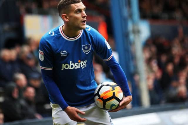 Pompey midfielder Stuart O'Keefe Picture: Joe Pepler