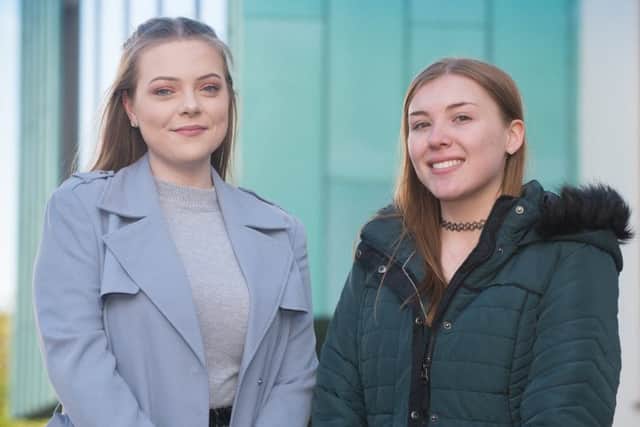 Jessica King and Lucy Knight have been offered places at Oxford.