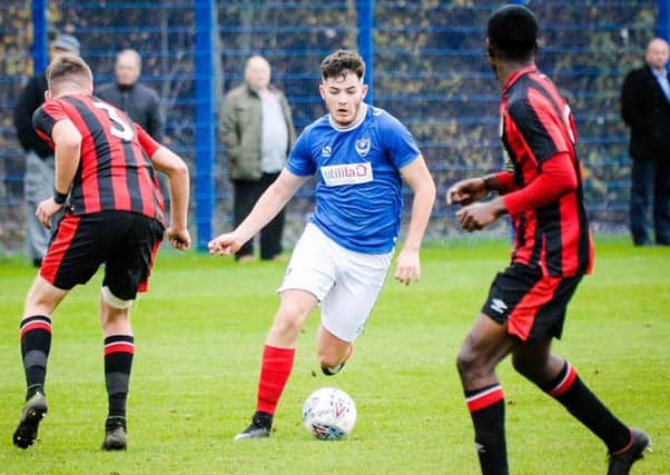 Bradley Lethbridge scored one and set up another goal in Pompey reserves victory against Barnsley Picture: Colin Farmery