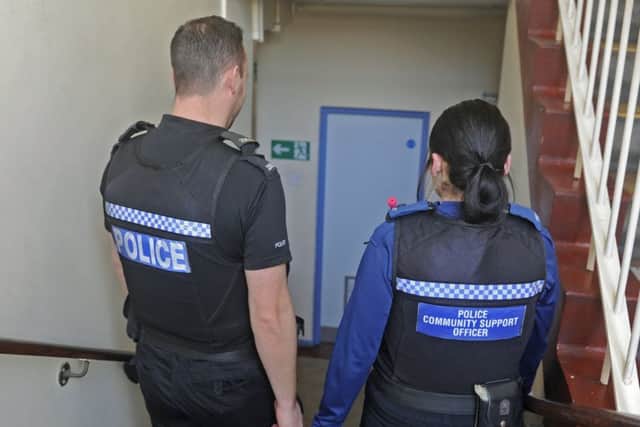 A file photo of police