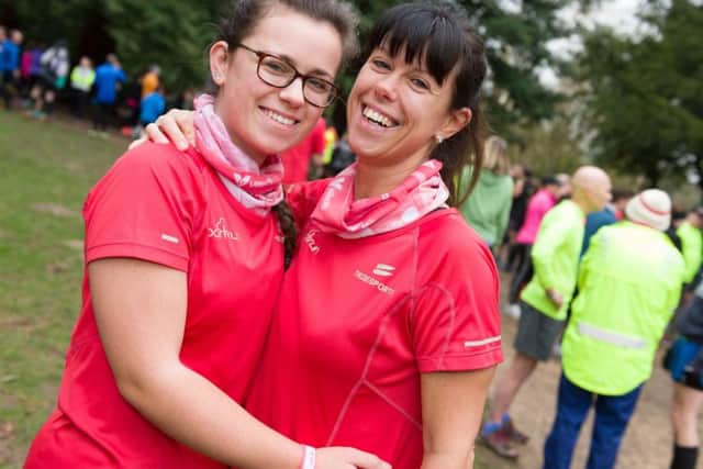 Bethany Murdy and Tracy Murdy at Havant parkrun event 295