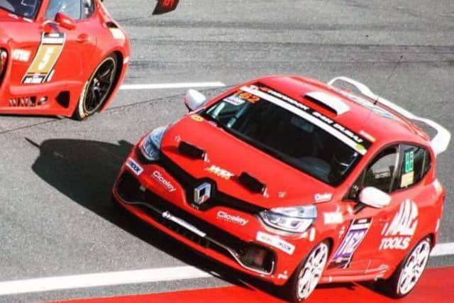 Ciceley Motorsport's  Renault Clio IV Cup in action