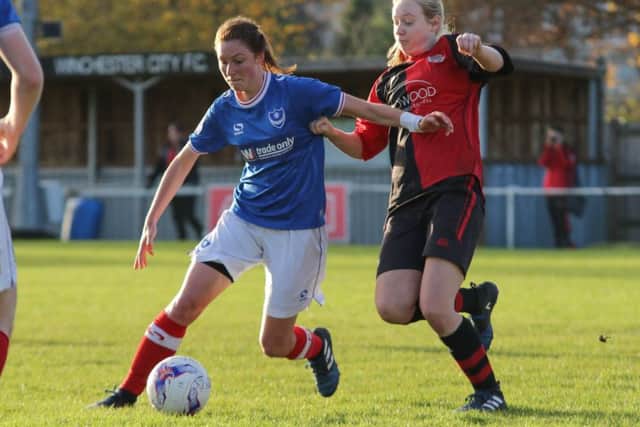 Rachel Panting scored at Lewes. Picture: Jordan Hampton