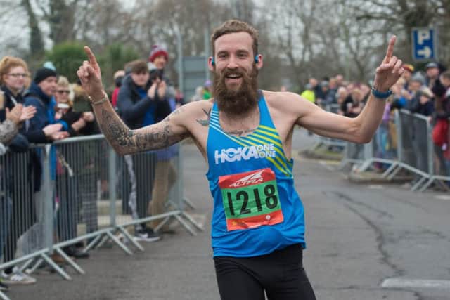 Joe Wade won the Stubbington 10k. Picture: Vernon Nash (180049-009)