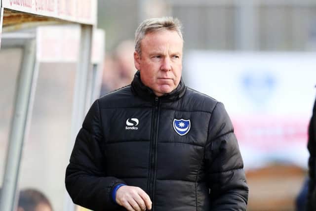 Kenny Jackett. Picture: Joe Pepler