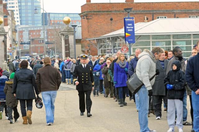 Visitors to Portsmouth Naval Base will be able to see a new heritage arts trail