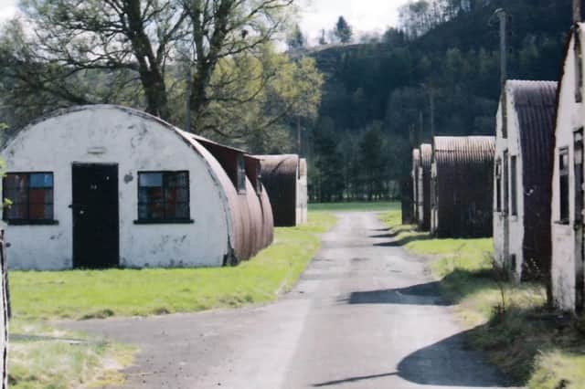 Preserved Nissen huts at Camp 21.