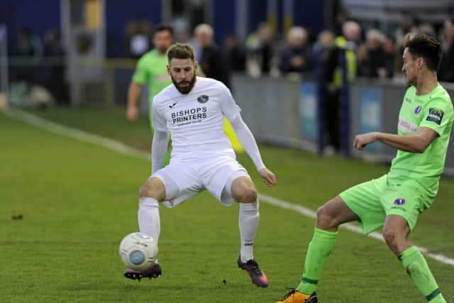 Rory Williams has his sights set on banishing the Dartford pain