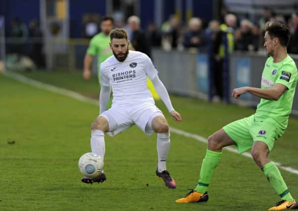 Rory Williams has his sights set on banishing the Dartford pain