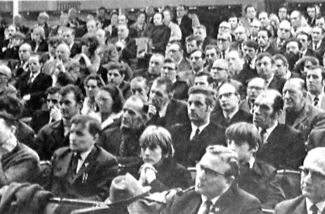 The Kings Theatre where a rally for members from the southern region of the Post Office Workers' Union was held