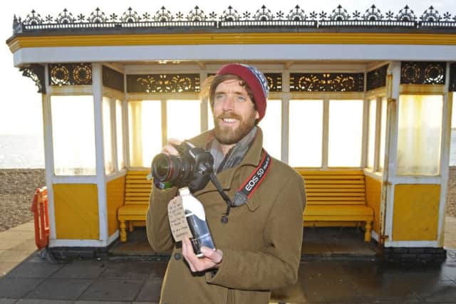 Artist and photographer Dave Tuckwell is drawn to the sea. Picture: Malcolm Wells