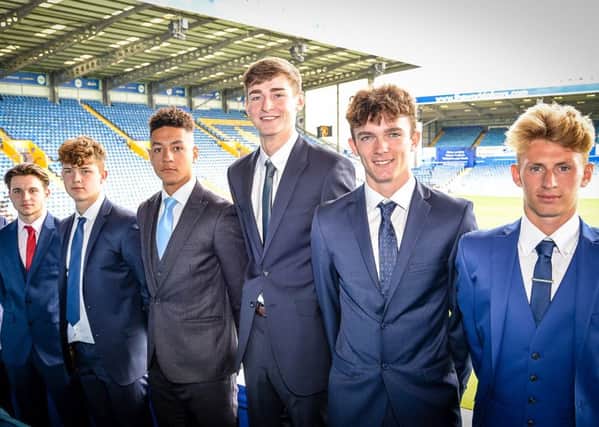 Pompey's second-year scholars back in 2016 when they signed up. Picture: Colin Farmery