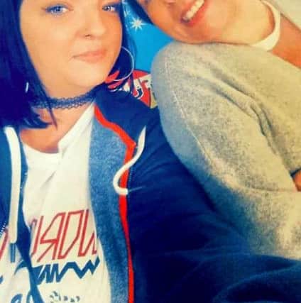 Jo Evans and her daughter Emma Amey