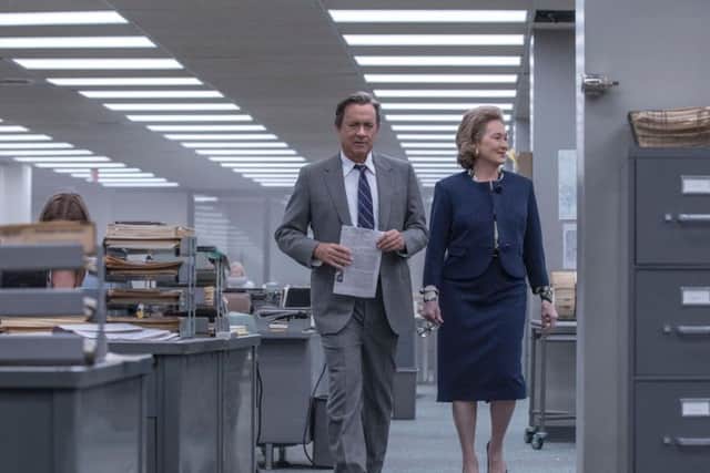 Tom Hanks and Meryl Streep in The Post.