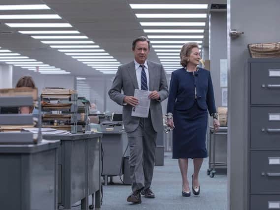 Tom Hanks and Meryl Streep in The Post.
