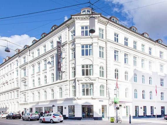 The stylish Absalon Hotel on Helgolandsgade, Vesterbro.