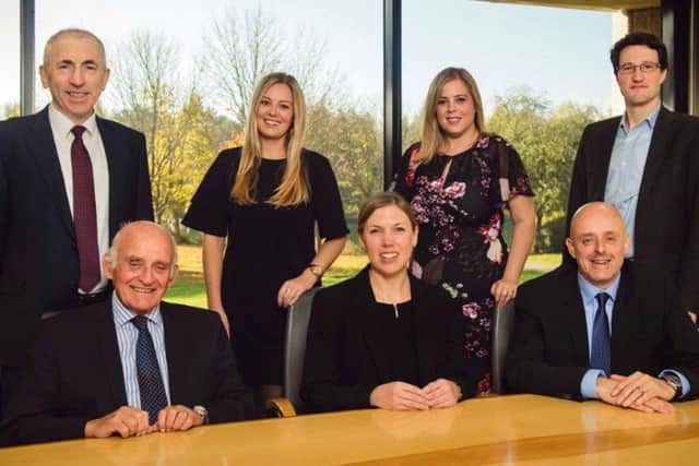 Verisona Laws Insolvency & Business Turnaround team (from left to right) Seated: David Oliver, consultant, Sarah Philips, senior associate, Nick Oliver, director. Stood:  Neil Stewart, associate director, Chloe Hicks, trainee solicitor, Emily Watts, team assistant and Stephen Ryde-Weller, associate director.