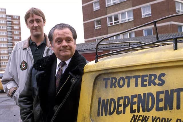 Kieran fears watching too many episodes of Only Fools and Horses has turned Louie cockney (BBC)