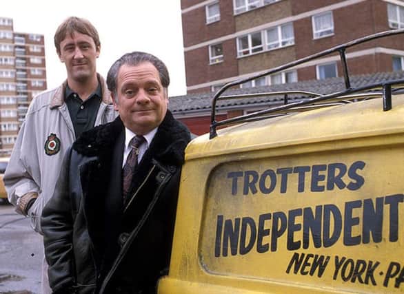 Kieran fears watching too many episodes of Only Fools and Horses has turned Louie cockney                           (BBC)