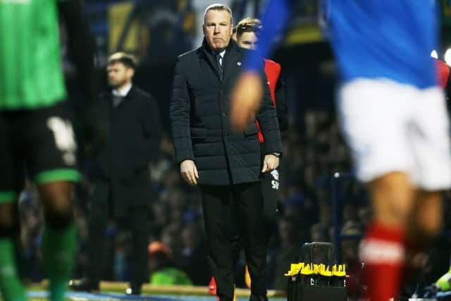 Pompey boss Kenny Jackett. Picture: Joe Pepler