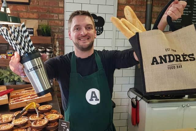 AndrÃ© Guedeney, owner of AndrÃ©s Food Bar