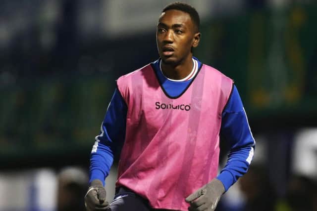 Sylvain Deslandes is starting for Pompey against Rotherham.