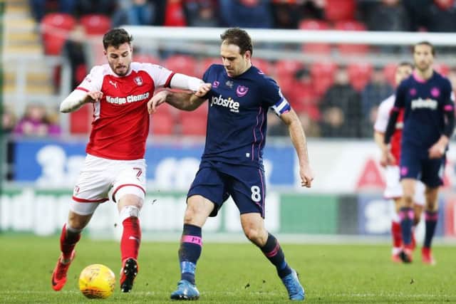 Pompey lost 1-0 at Rotherham. Picture: Joe Pepler