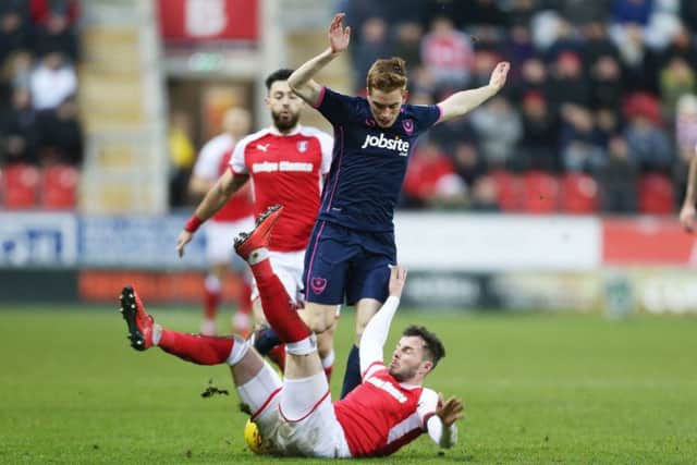 Pompey lost 1-0 in their League One match at Rotherham. Picture: Joe Pepler/Digital South