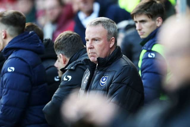 Pompey boss Kenny Jackett. Picture: Joe Pepler