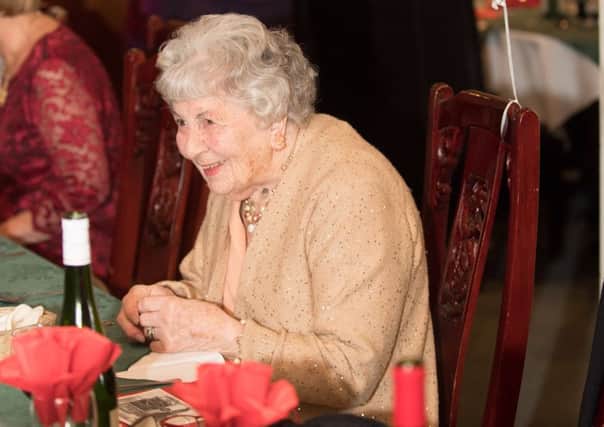 Eunice Forhead, from Baffins, celebrated her 104th Birthday at Tin Tin Chinese restaurant in Portsmouth. Picture: Keith Woodland PPP-180113-214724006