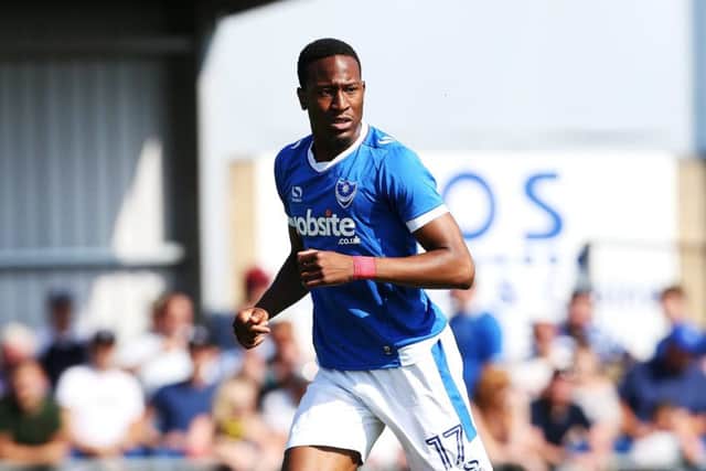 Nicke Kabamba is currently out on loan at Aldershot Town. Picture: Joe Pepler