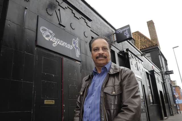 Paul Ojla who owns the Elegance club in Southsea