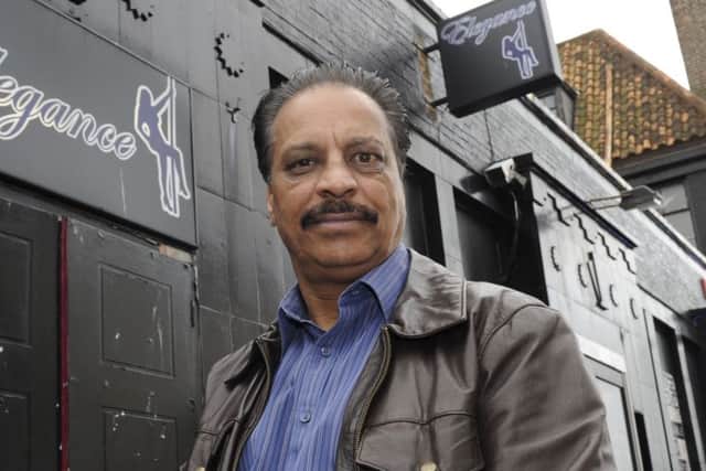 Owner Paul Ojla at the Elegance club in Granada Road, Southsea