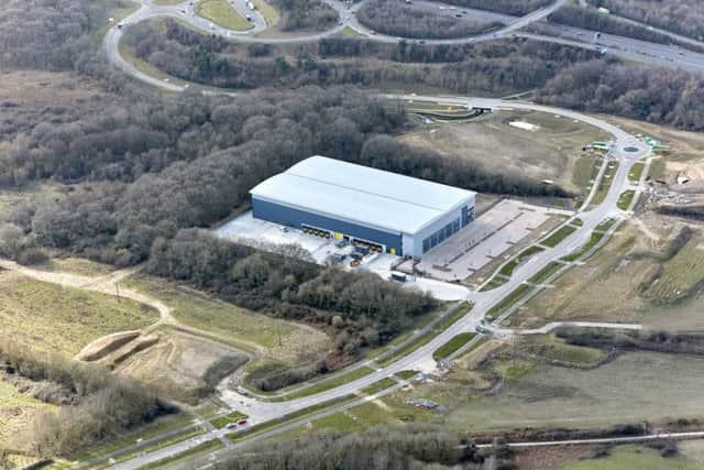 The Dunsbury Park industrial estate in Havant is hoped to attract many more firms over the coming years
