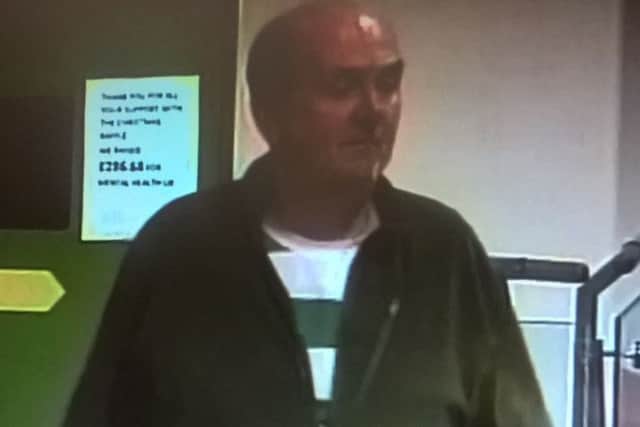 Scot Mackenzie, pictured, was last seen getting cash out from Lloyds Bank, in Commercial Road, Portsmouth, on January 15, police say.
