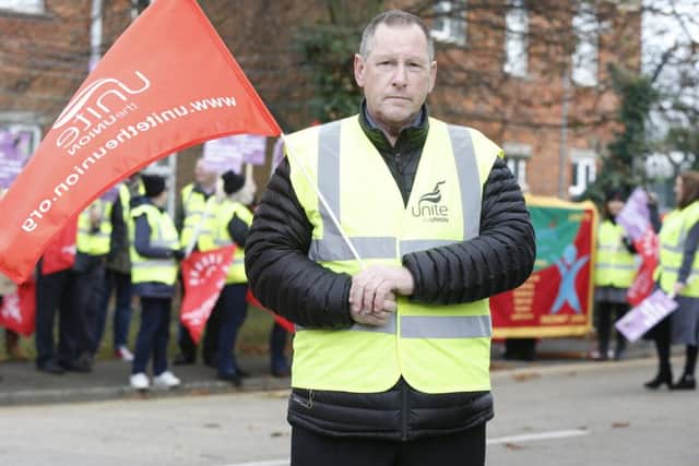 Bob Middleton of Unite