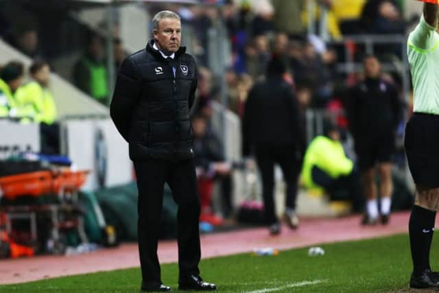 Pompey boss Kenny Jackett. Picture: Joe Pepler