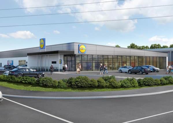 What the revamped Lidl at the The Apex Centre on Newgate Lane in Fareham could look like