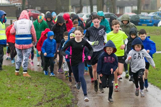 Waterlooville junior parkrun. Picture: Duncan Shepherd