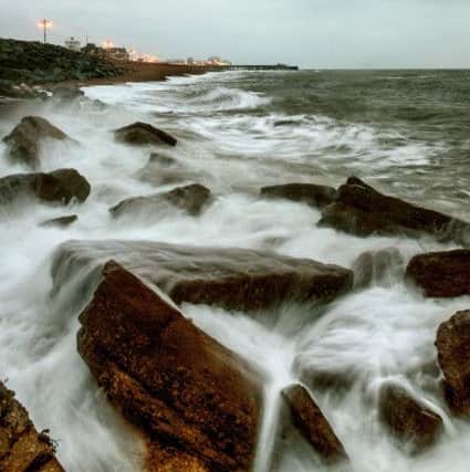 STEVE LEWIS Southsea seafront at dusk