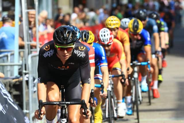 Andy Shackel in action for Wiggle. Picture: Eamonn Deane/localriderslocalraces.co.uk