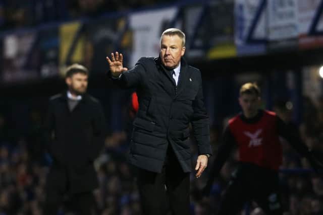 Pompey boss Kenny Jackett. Picture: Joe Pepler