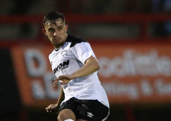Derby County's Jamie Hanson is on Pompey's radar. Picture: Joe Pepler