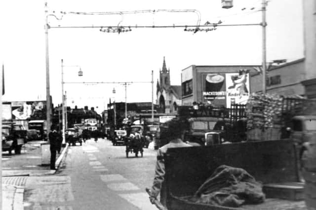 Commercial Road, Portsmouth, about 1953.