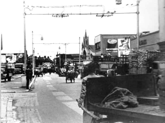 Commercial Road, Portsmouth, about 1953.