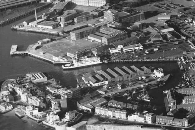 Amazing to think that HMS Vernon was still in situ in the mid 1990s as seen in this picture sent by Dave Roberts.