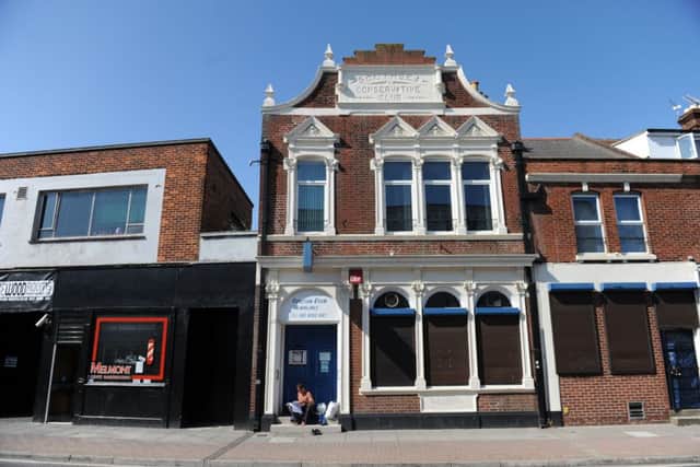 The former
Southsea Conservative Club, Albert Road, Southsea
