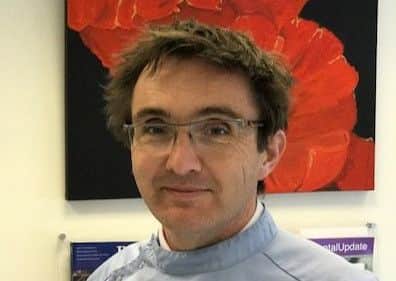 Southsea dentist Phil Gowers